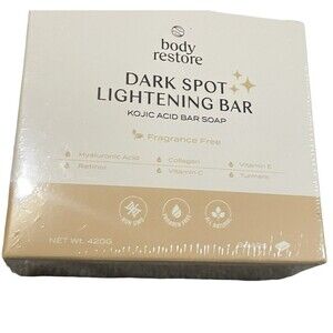 Body Restore Dark Spot Lightening Bar Soap 3 bar pack EXP 9/2026